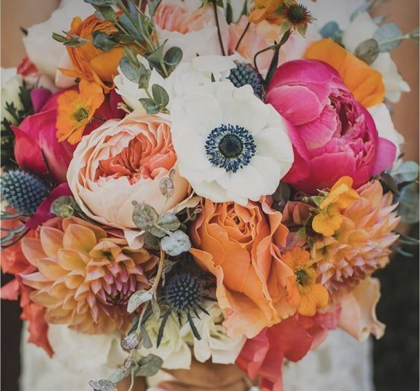 Bold Cake Floral Cluster